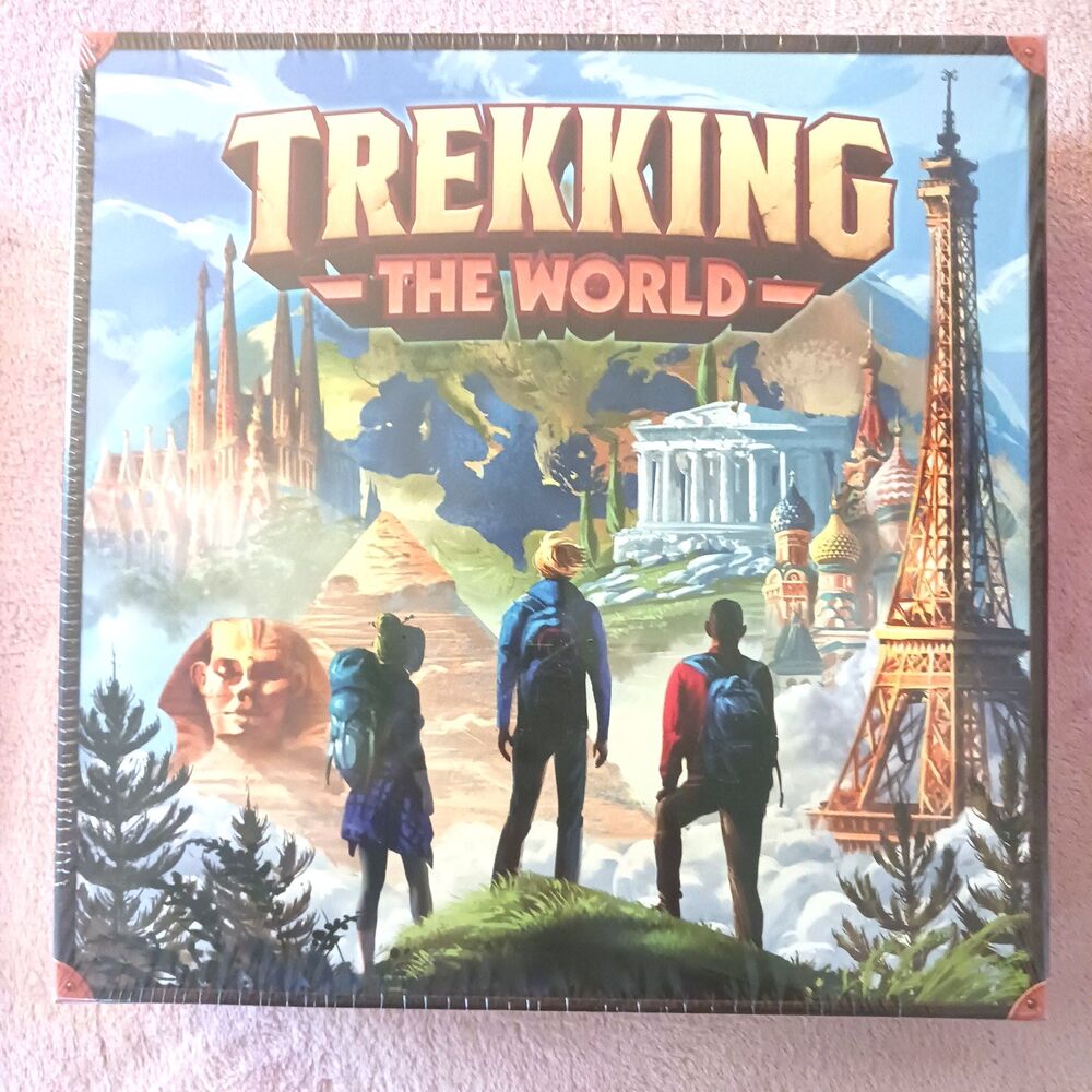Trekking the World Board Game Sealed Holiday Christmas Present Kids Teens Toy